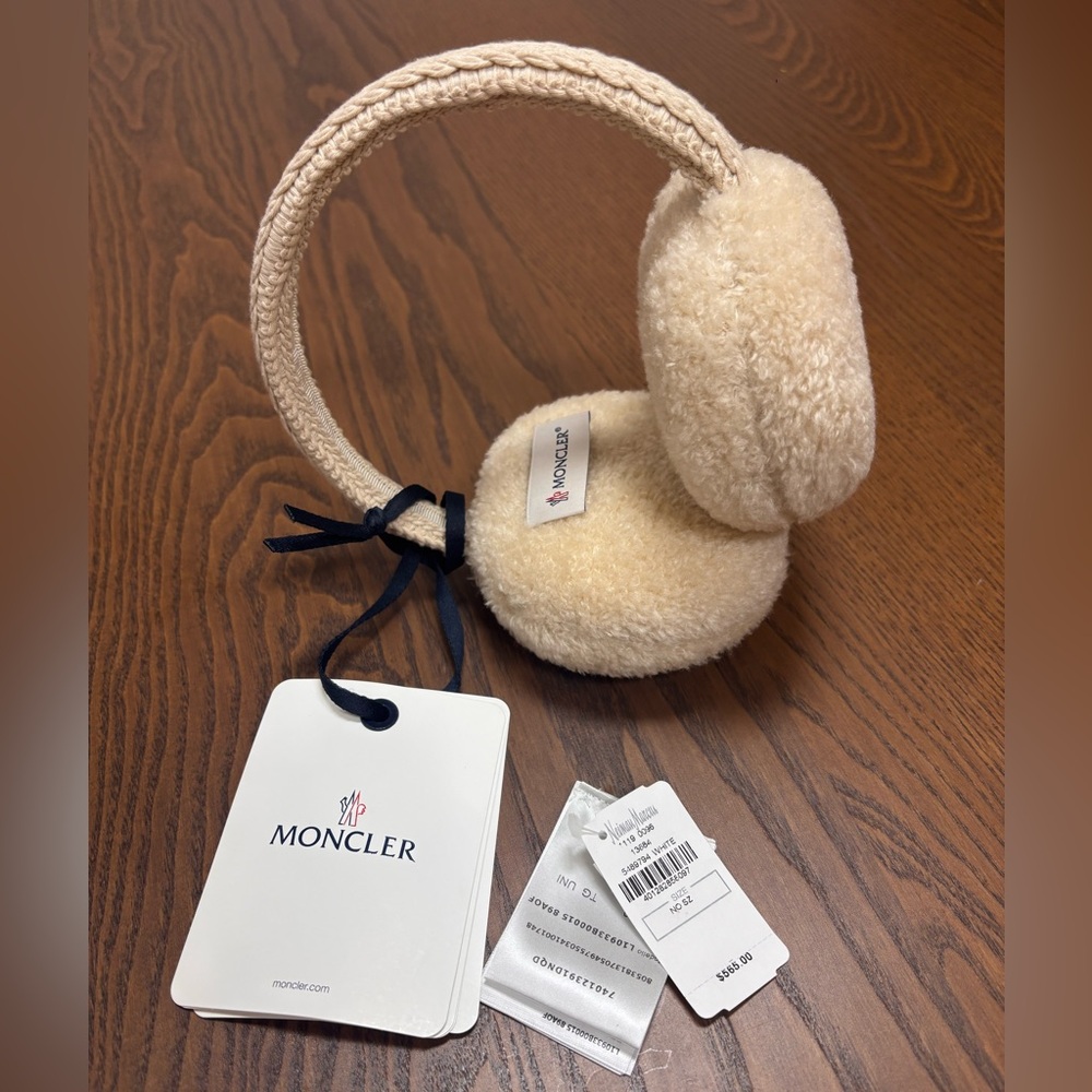 Moncler Teddy Earmuffs NWT